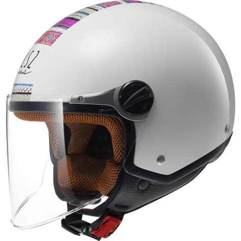 LS2 OF560 Rocket II Chamaleon White Helmet · Motocard