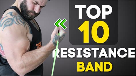 Top 10 Resistance Band Exercises For The Arms You Can Do These Anywhere Youtube