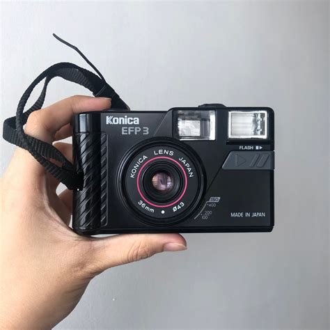 Konica Efp Mm Film Camera Photography Cameras On Carousell