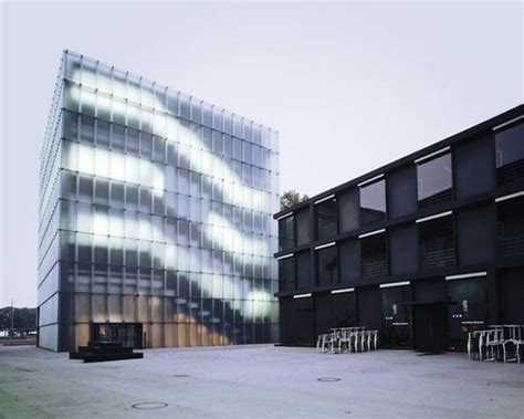 Kunsthaus Bregenz By Peter Zumthor In Downtown Bregenz Austria Peter