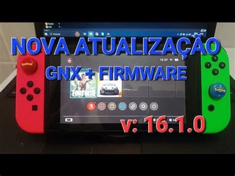 COMO ATUALIZAR O DESBLOQUEIO DO NINTENDO SWITCH FIRMWARE DESBLOQUEIO