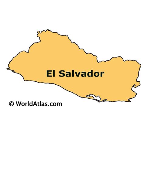 El Salvador Maps And Facts World Atlas