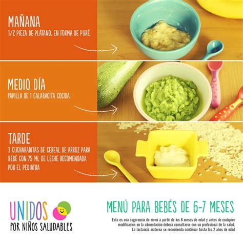 Comida Bebe 6 Meses - Comida para bebé, Comida bebe 6 meses, Alimentos para bebes