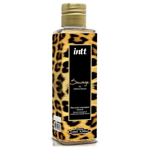 ÓLEO PARA MASSAGEM SAUVAGE ML INTT Mellows Hot