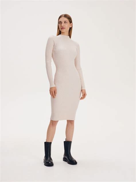 Rochie Midi Culoare Nude Reserved I X