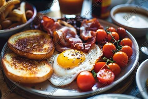 Delicious Classic English Breakfast Plate