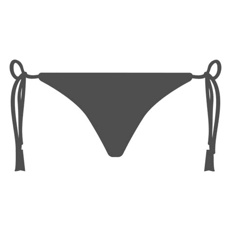 Diseño PNG Y SVG De Bikini Gris Para Camisetas