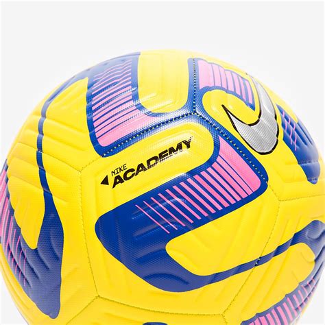 Ballon Nike Academy Jaune Old Royal Argent Ballons De Foot Pro