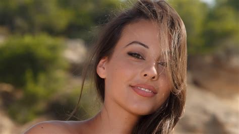 Wallpaper Lorena B Lorena Garcia Brunette Smile Eyes Desktop Wallpaper Celebrities ID