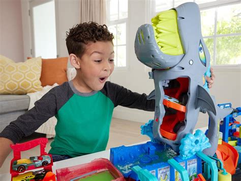 Hot Wheels City Ultra Myjnia Rekina Zestaw Do Zabawy Pojazdy Tory I Gara E Sklep