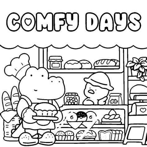 Comfy Days Para Imprimir