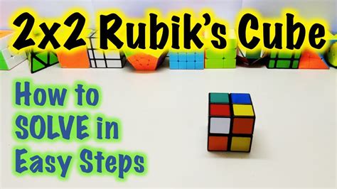 How To Solve A 2x2 Rubiks Cube Simple Method Beginners Tutorial