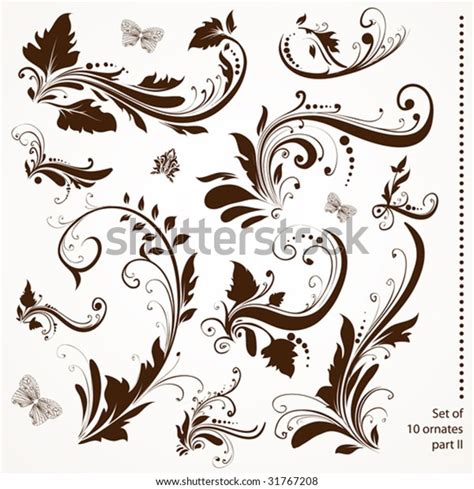 detail ornamen undangan cdr koleksi nomer