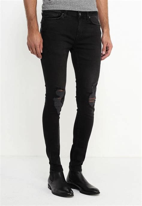 Джинсы Topman, цвет: черный, TO030EMLSO54 — купить в интернет-магазине ...