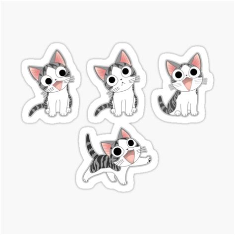 Chi Sticker Pack Sticker For Sale By Retoro Kun Redbubble