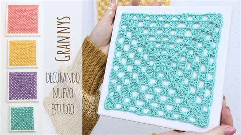 C Mo Tejer Granny Squares F Cilmente Y Decorar Tu Estudio Al Mismo