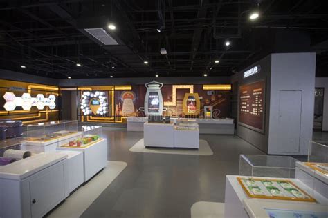 Exhibition Hall Exhibits in the Science and Technology Museum Editorial ...