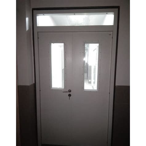 Powder Coated Pressed Stainless Steel Door For Commercial Thickness