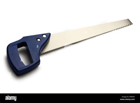 Saw On The White Background Stock Photo Alamy