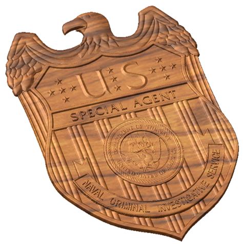 NCIS Badge – Double Tap Woodworking