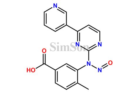 N Nitroso Nilotinib EP Impurity D CAS No NA Simson Pharma Limited