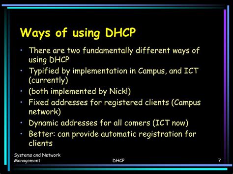 Ppt Dynamic Host Configuration Protocol Dhcp And Domain Name System Dns Powerpoint