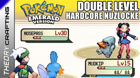 Can I beat a Pokémon Emerald Hardcore Nuzlocke if levels are DOUBLED YouTube