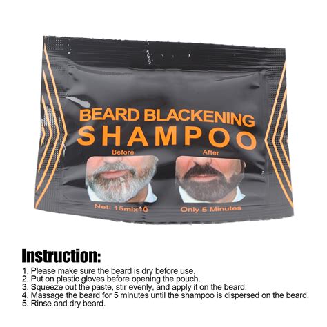 Sevich Men Beard Dye With Natural Mustache Black Color Dye Beard Ags Ebay