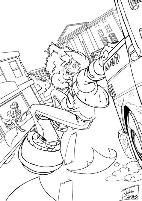 Back To The Future Coloring Pages Coloring Pages