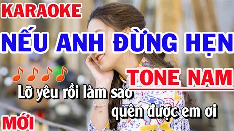 Karaoke N U Anh Ng H N Tone Nam Baet Ph I M I Tr T Nh C C Hay