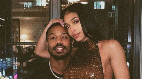 Lori Harvey and Michael B Jordan -- Happier Times