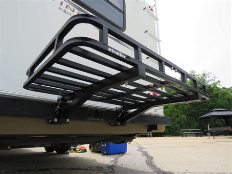 24x40 Etrailer Cargo Carrier For Rv Bumper Steel Folding 500 Lbs Etrailer Rv Cargo Carrier