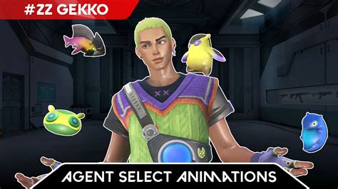 Gekko Agent Select Animations Youtube