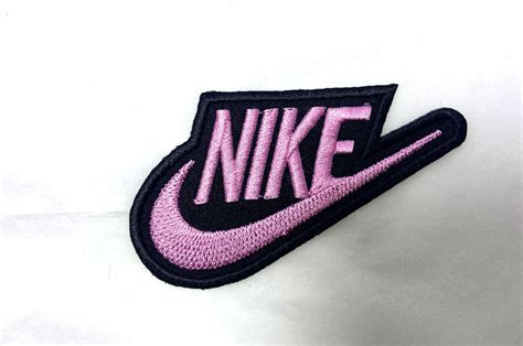 100 Pcs White Nike Sport Iron On Patch Sew On Badge Jeans T Etsy