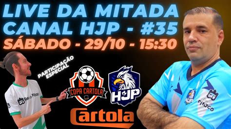 Live Da Mitada No Cartola Fc Rodada Youtube