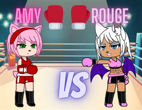 Gacha Club Boxing Amy Vs Rouge Video By Host On Deviantart