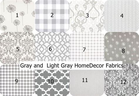 Farmhouse Cafe Curtain Valance Gray White Valances Light Gray Etsy