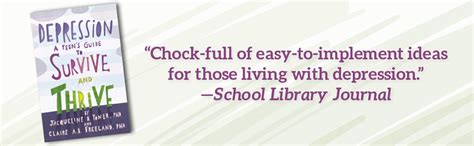 Depression: A Teen's Guide to Survive and Thrive: Toner, Jacqueline B ...