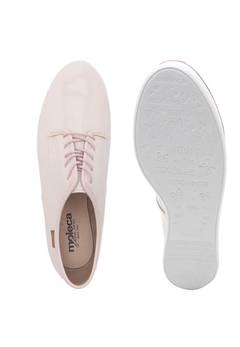 Casual T Nis Moleca Verniz Nude Compre Agora Dafiti Brasil