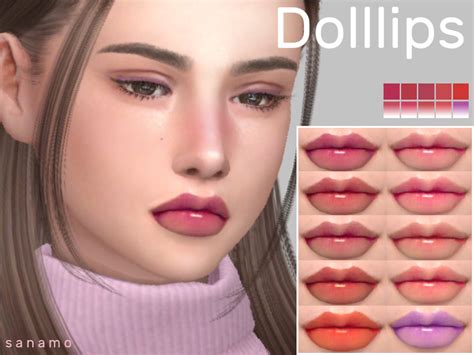 The Sims Resource Lipstick