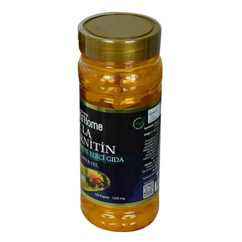 Aksuvital Shiffa Home Cla L-Karnitin Aspir Yağı Yumuşak 1000 Mg x 100 ...