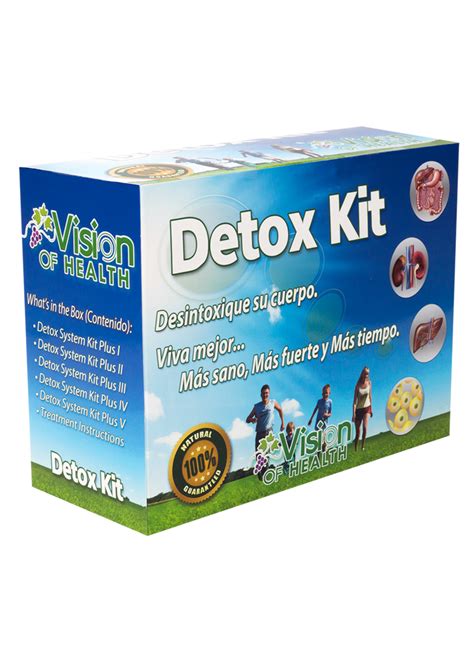 Detox Kit Set The Vision Of Health