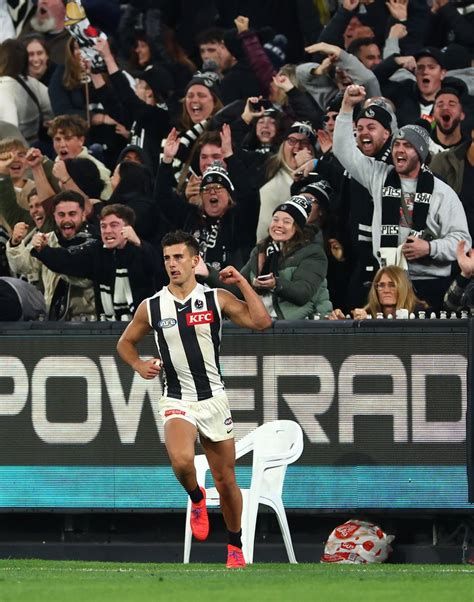 collingwood star nick daicos set     west coast eagles