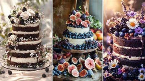 Naked Wedding Cake Ideas To Inspire You