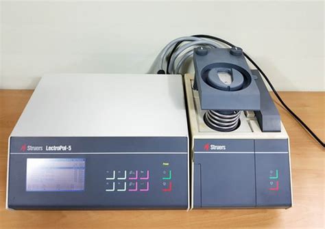 struers lectropol  electrolytic polishing machine rescience