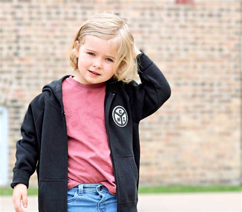 Black Municipal Logo Kids Hoodie - Chitown Clothing