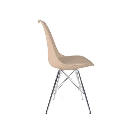 Conjunto Cadeiras Saarinen Nude Tower Cromada