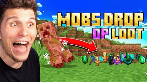 Minecraft Aber MOBS Droppen OP LOOT YouTube