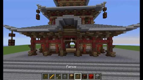 Minecraft Japan Temple