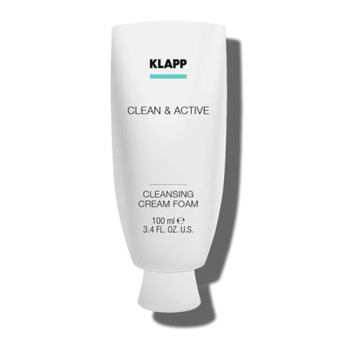 KLAPP CLEAN&ACTIVE Cleansing Cream Foam 100ml | Neuheiten im Shop ...